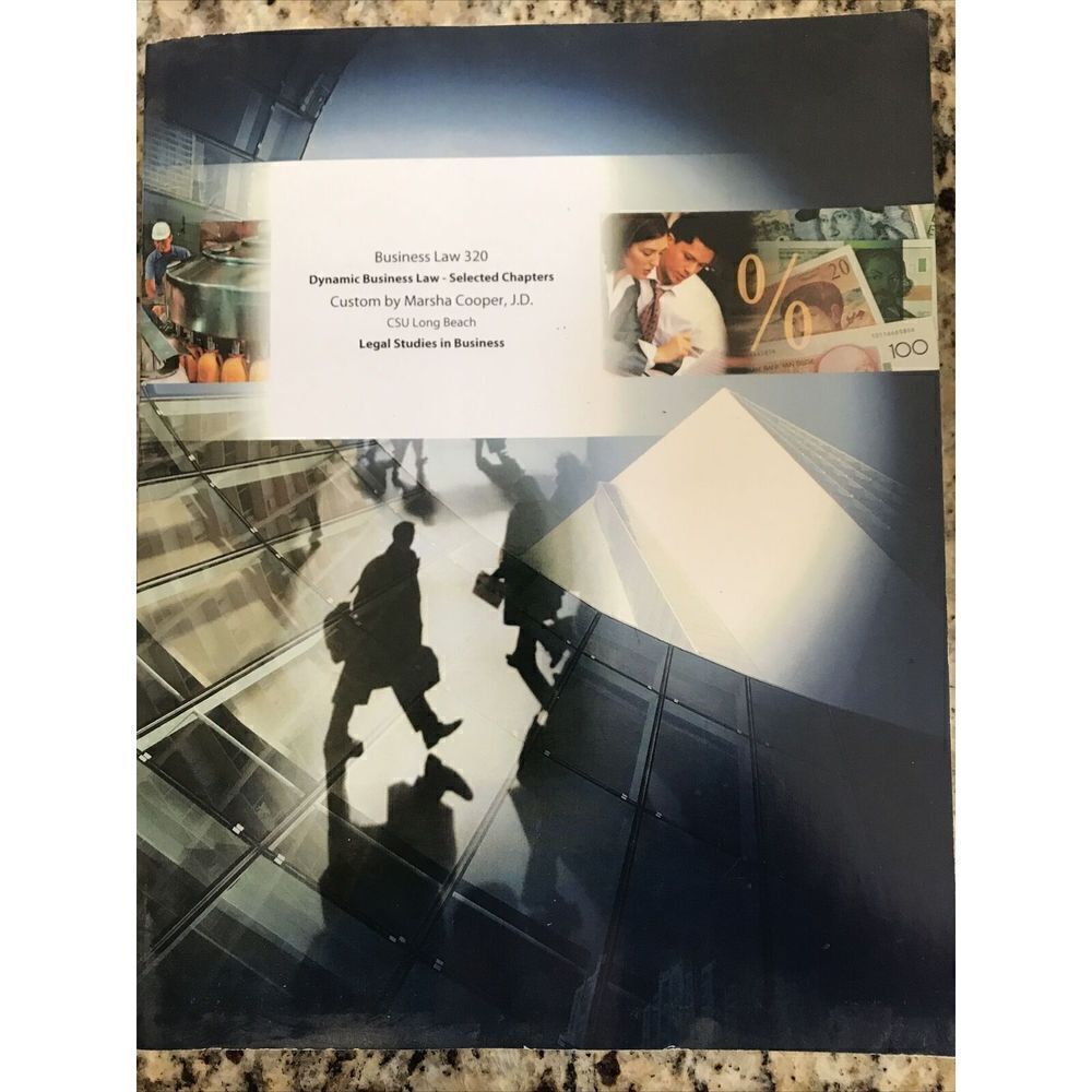 Business Law 320 McGraw-Hill Education Dynamic Business Law Selected Chapters LB